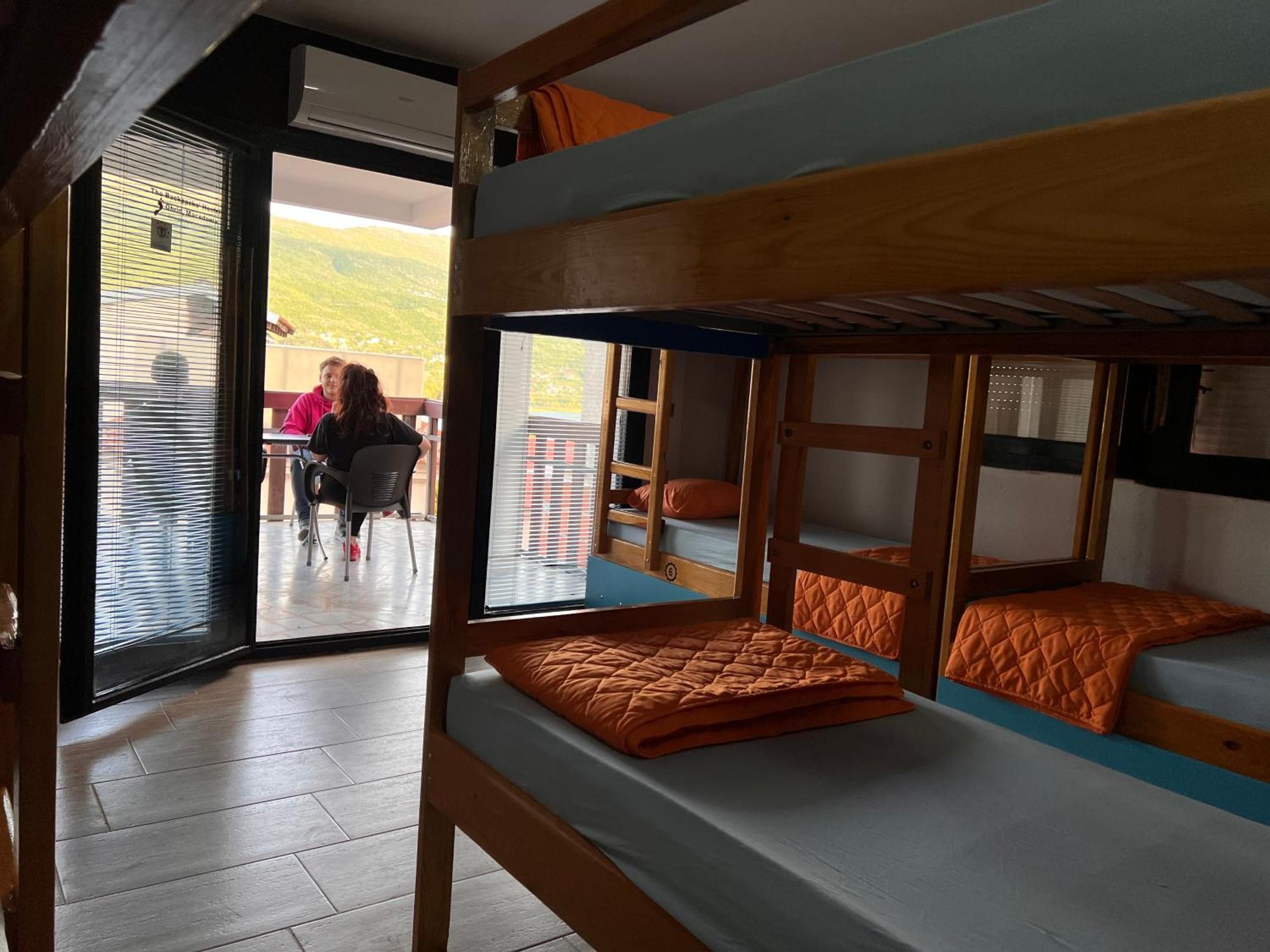 Blue Orange Lake Hostel Ohrida Exterior foto
